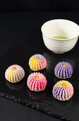 茶道（はさみ菊）