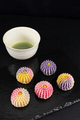 茶道（はさみ菊）