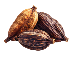 Aromatic Black Cardamom Pods – Exotic Spice PNG