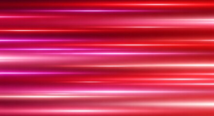 Dynamic abstract background with vibrant glowing red and pink light streaks for modern design projects