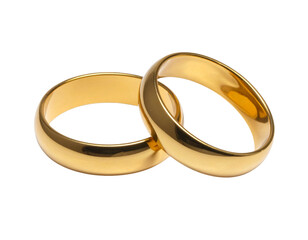 Hand Holding Shining Light Bulb with Energy Rays, Creative Concept, isolated - Minimalist Wedding Ring Set in Gold with Soft Shadow Isolated PNG