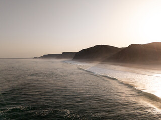 C&ocirc;tes portugaises vues de drone