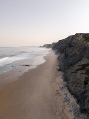 C&ocirc;tes portugaises vues de drone