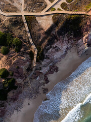 C&ocirc;tes portugaises vues de drone