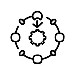 Accountability Chain Icon for Ethical AI Systems