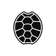 Obraz premium turtle shell icon. Vector illustration isolated o white background