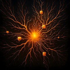 Cybernetic neuron branches