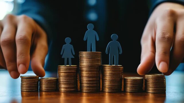 Domestic money scene: kin budgeting, revenue allocation, forecast tracking, economy projection, deposit paycheck, investment deficit, salary withdrawal, resource provision, expense accounting
