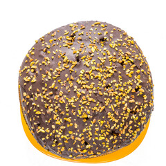 Italian artisan panettone stuffed with pistachio