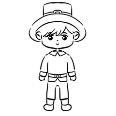 Pilgrim Doodle