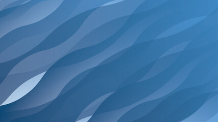 Blue abstract wave background vector illustration elegan wavy design EPS 10