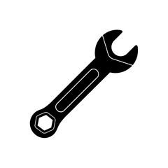 wrench isolated on white background