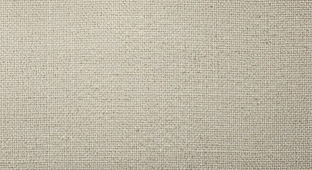 Fototapeta premium Natural organic linen or burlap textile surface with fine weave detail, photographed with a soft focus background