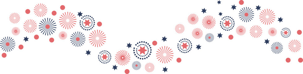 Whimsical pink and grey abstract floral pattern explosion vector