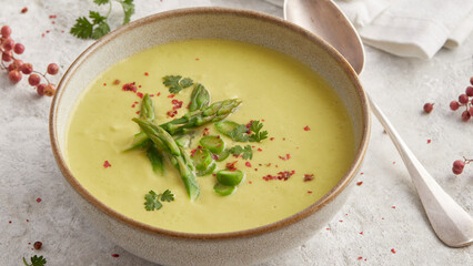 Green Asparagus Soup