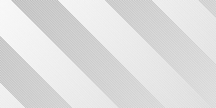 Geometric diagonal oblique vector curve gradient black and white graphic stripe line. Repeated fine diagonal lines Thin slash line stripes diagonal vector elegant background	