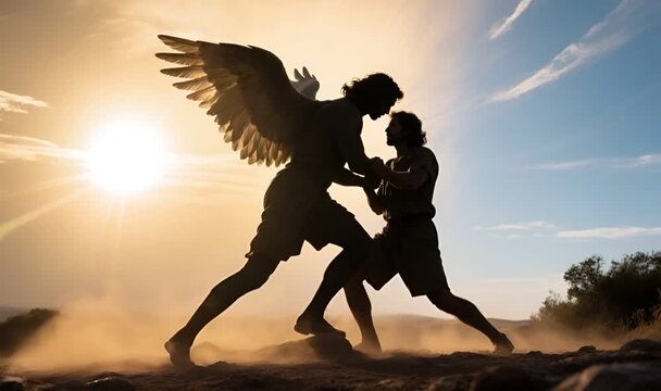 Jacob Wrestles an Angel Till Sunrise: Blood Mixing with Blessing in the Dust