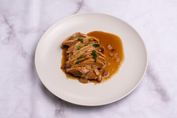 Magret de canard plat traditionnel français