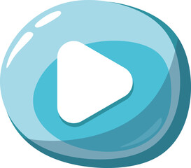 Cartoon Button Icon