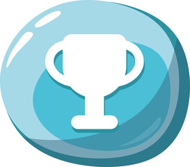Cartoon Button Icon