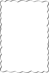 Whimsical Wavy Frame