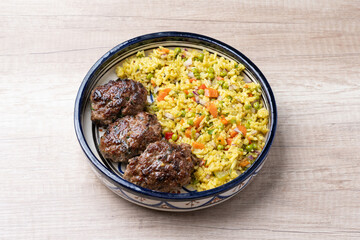 Bowl chermoula plats traditionnel libanais