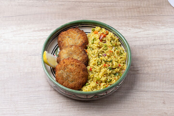 Bowl chermoula plats traditionnel libanais