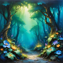 tropical underwater world