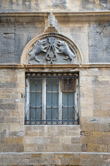 an ancient window in Baku, Azerbaijan