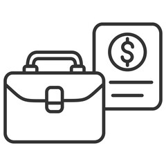 Income Outline Icon