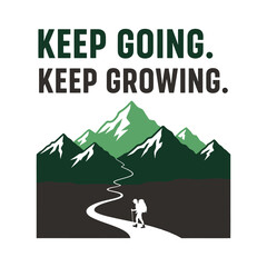 Mountains hiker path green dark journey adventure