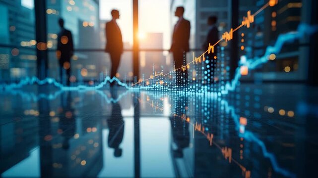Corporate strategists evaluating USA Asia business impact studies by analyzing cross?border investment flows and tariff?driven market shifts under economic partnerships in  Photo Stock  Concept  and e