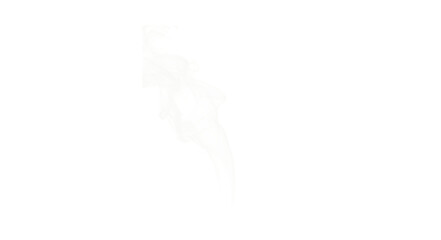 smoke on white background