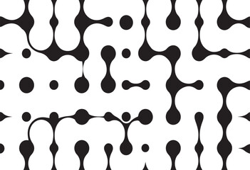 Abstract interconnected shapes pattern pattern, abstract, shapes, interconnected, design, background, texture, art, graphic, illustration, modern, geometric, style, element, decorative, creative, back