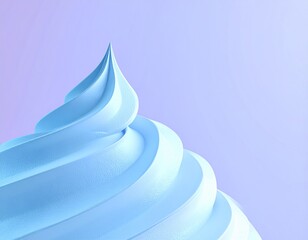 Generated image　ブルーソフトクリーム