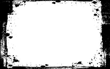 Background material drawn with a brush stroke. Grunge frame