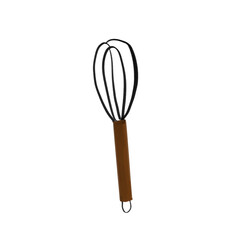 simple whisk illustration for kitchen,cooking, or baking