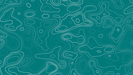 Luxury abstract line art background. Background of the topographic map. Topographic map lines, contour  background. Geographic abstract grid. vector illustration.