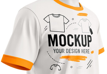 T-Shirt Mockup Round Neck