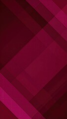 Abstract Crimson Geometric Design with Overlapping Shapes