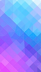 Abstract Geometric Pattern in Blue Pink and Purple Hues