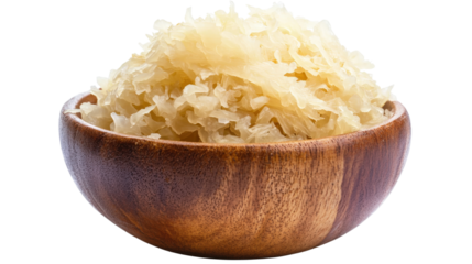 Fresh Sauerkraut Bowl: Fermented Cabbage Goodness for Gut Health and Flavorful Cuisine