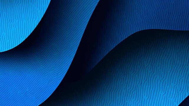 A blue wave pattern with a lot of detail. The blue is very dark