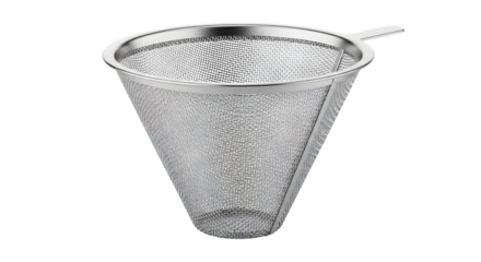 Stainless Steel Coffee Filter Cone for Manual Brewing