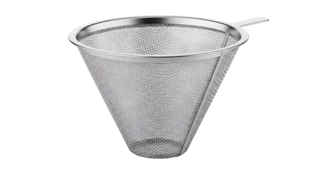 Stainless Steel Coffee Filter Cone for Manual Brewing