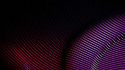 Abstract colorful wave pattern red, purple, dark background