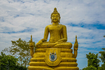 Big Buddha top tourist attraction in Phuket province Thailand