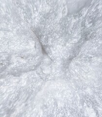 Abstract Image of Foamy Water in Motion Highlighting the Energy and Beauty of Nature with a Subtle Background