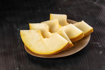 Fresh ripe sweet juicy melon