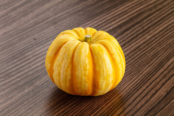 Whole fresh ripe pumpkin vegetablea